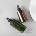 50ml Green Slant shoulder plastic skincare spray bottle